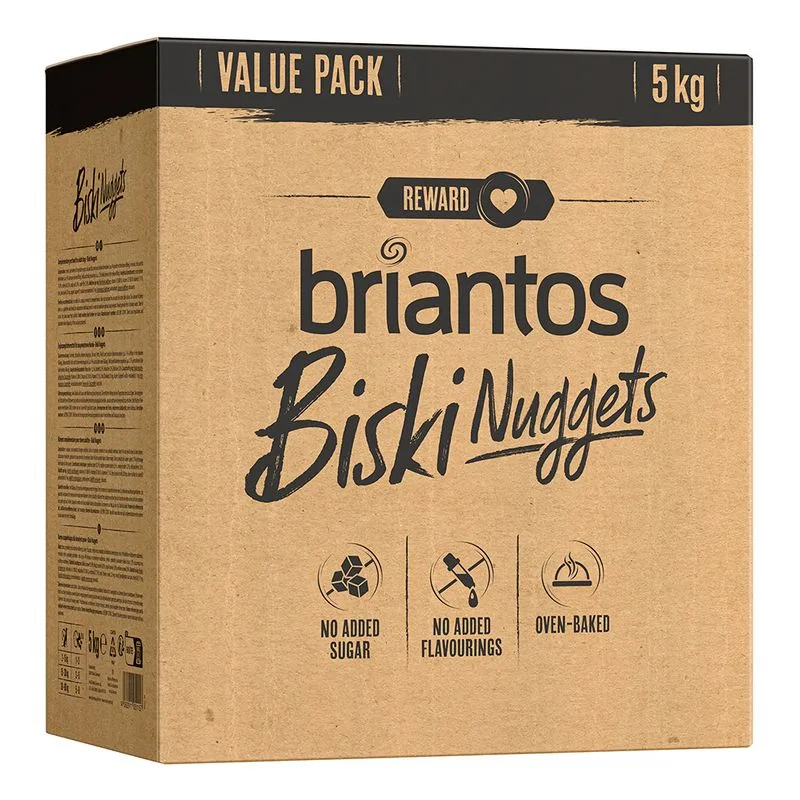 Multipack risparmio! Briantos Biski (2 х 5 kg Nuggets)