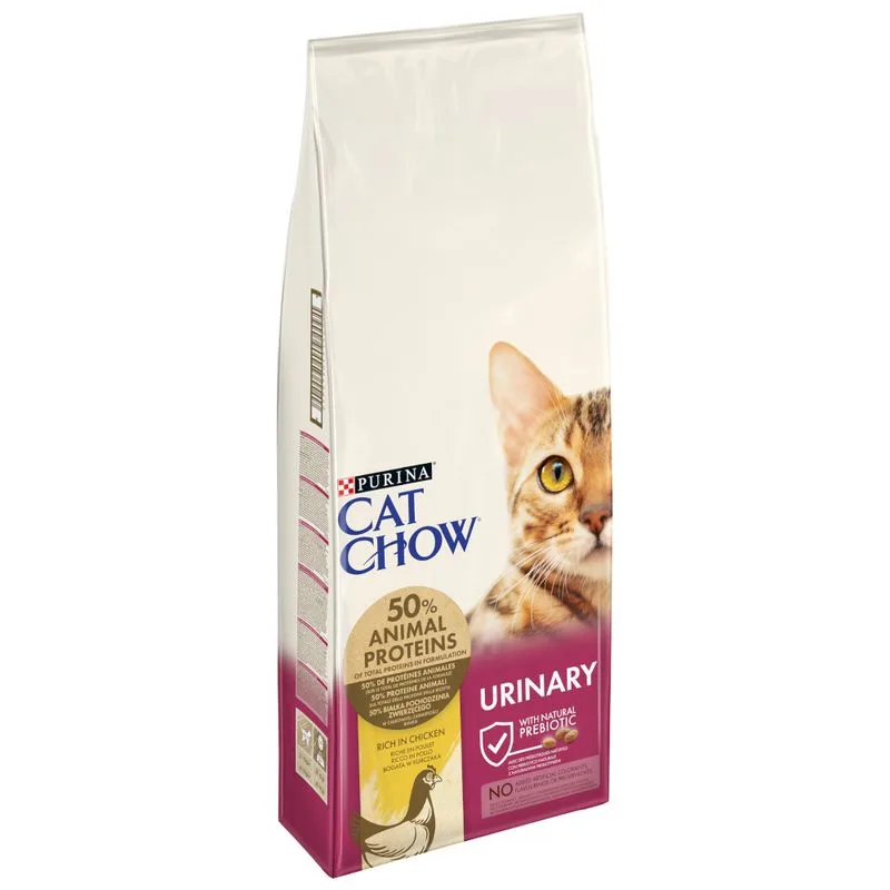 Multipack risparmio! 2 x 15 kg PURINA Cat Chow Crocchette per gatto (Urinary Tract Health ricco in Pollo)