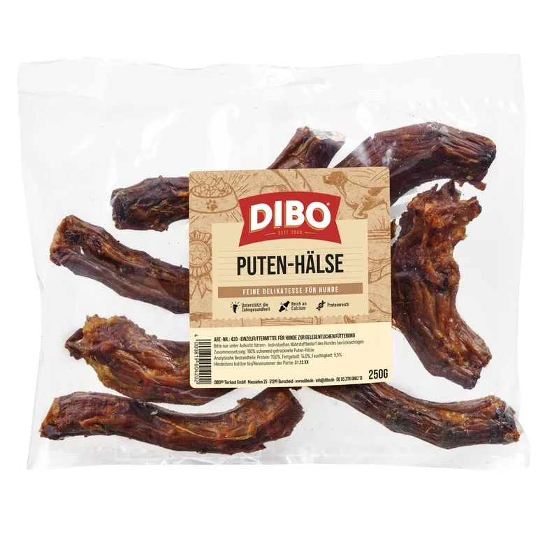 DIBO Gole di tacchino (Set %: 6 x 250 g)