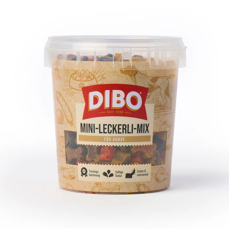 DIBO Snack mix Secchiello - semi umido (Set %: 6 x 500 g)