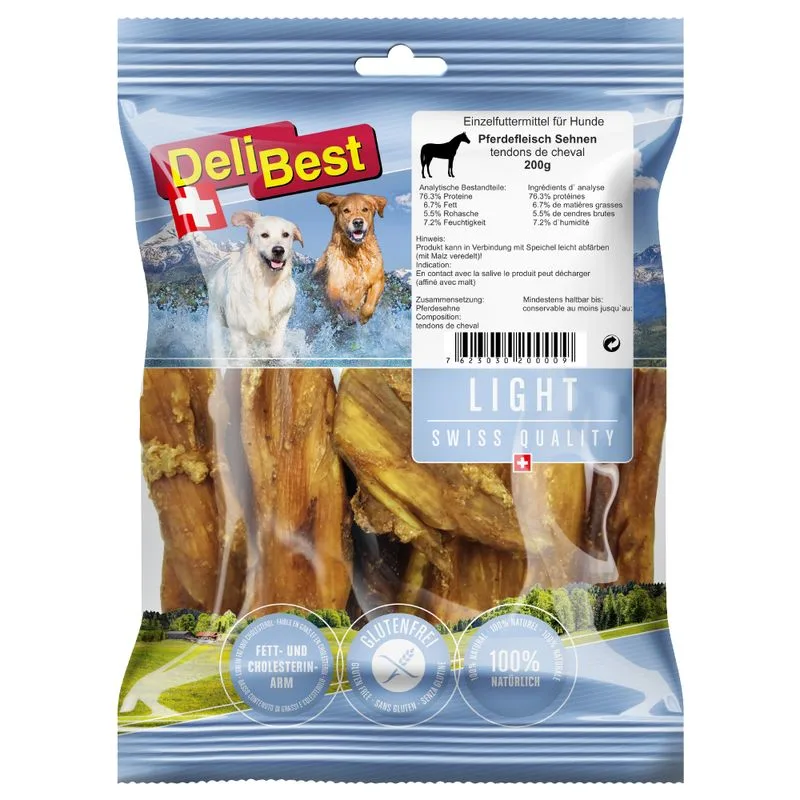 DeliBest Light Tendini di cavallo