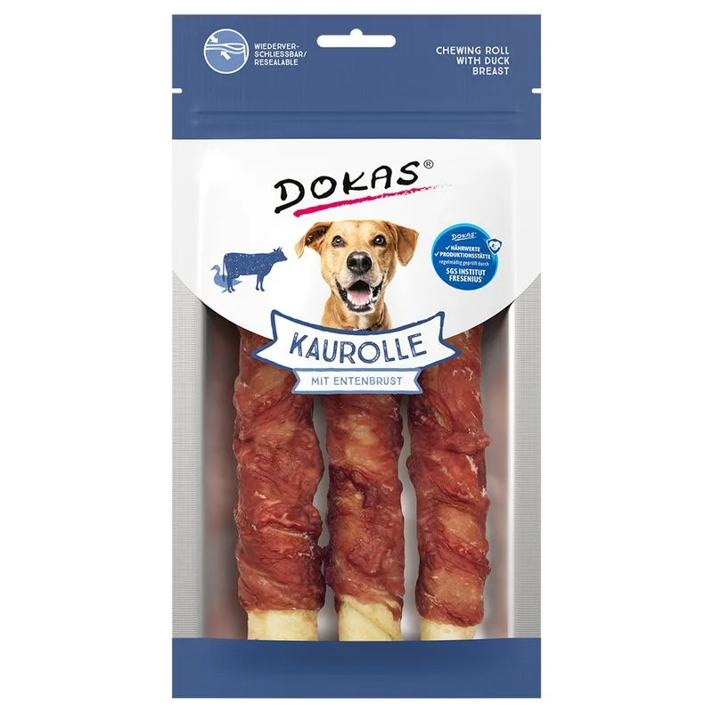 Dokas Involtini da masticare con Petto d'anatra (Set %: 4 x ca. 150 g)