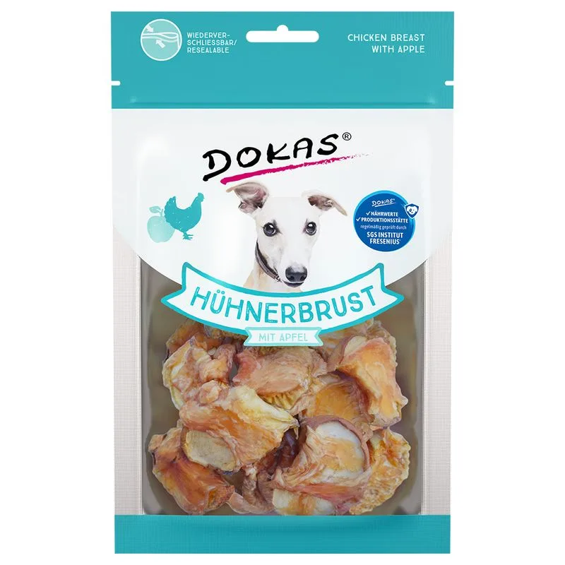 Snack Dokas Pollo & Mela (Set %: 3 x 70 g)