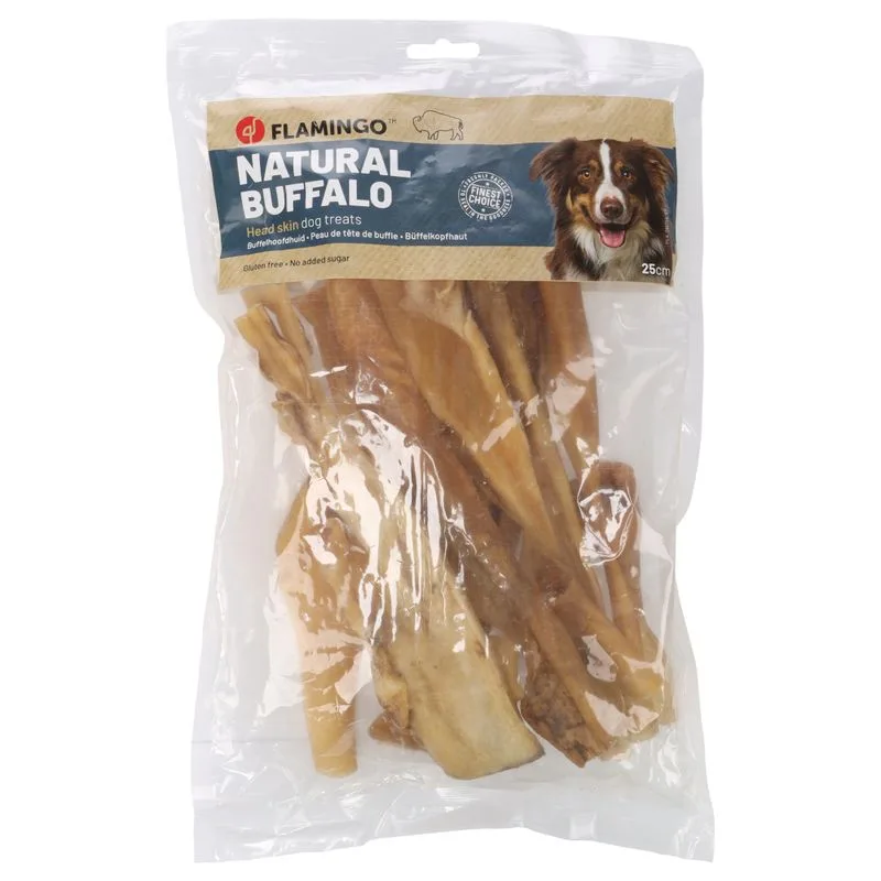 Flamingo Natur Snack Pelle di Bufalo (Set %: 2 x 400 g (25 cm))