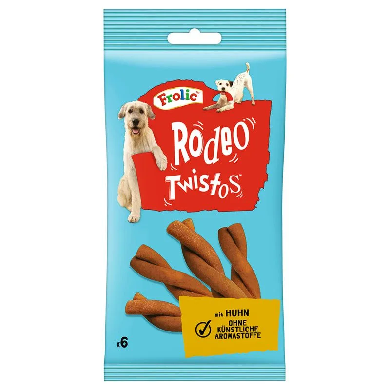 Frolic Rodeo Twistos (con Pollo (18 x 6 pz.))