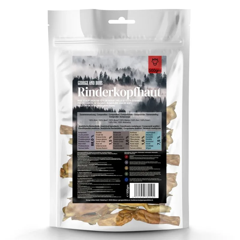 Pelle di nuca di manzo George & Bobs (Set %: 2 x 500 g)