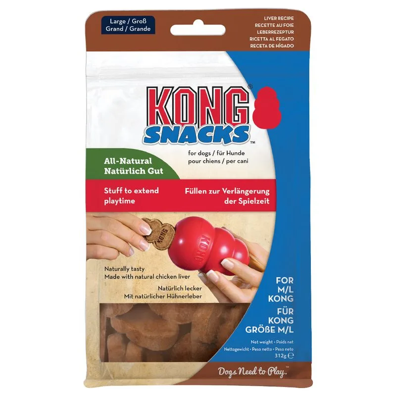 KONG Snack Fegato (Set %: L: 4 x 312 g (7 g / pz))