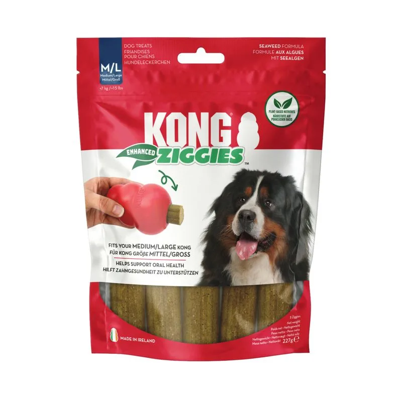 KONG Ziggy Enhanced Snack per cani