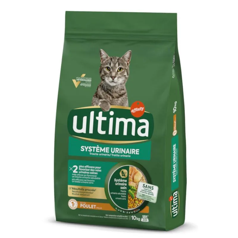 Multipack! 2 x Ultima Cat Crocchette per gatti (Tratto Urinario (2 x 10 kg))