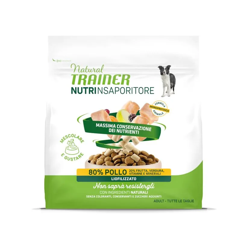 Natural Trainer NutrInsaporitore Liofilizzato Adult 7 x 120 g per cani