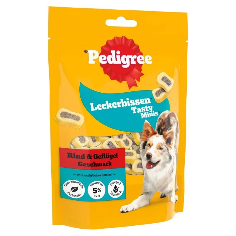Pedigree Tasty Bites (155 g Manzo e Pollame)