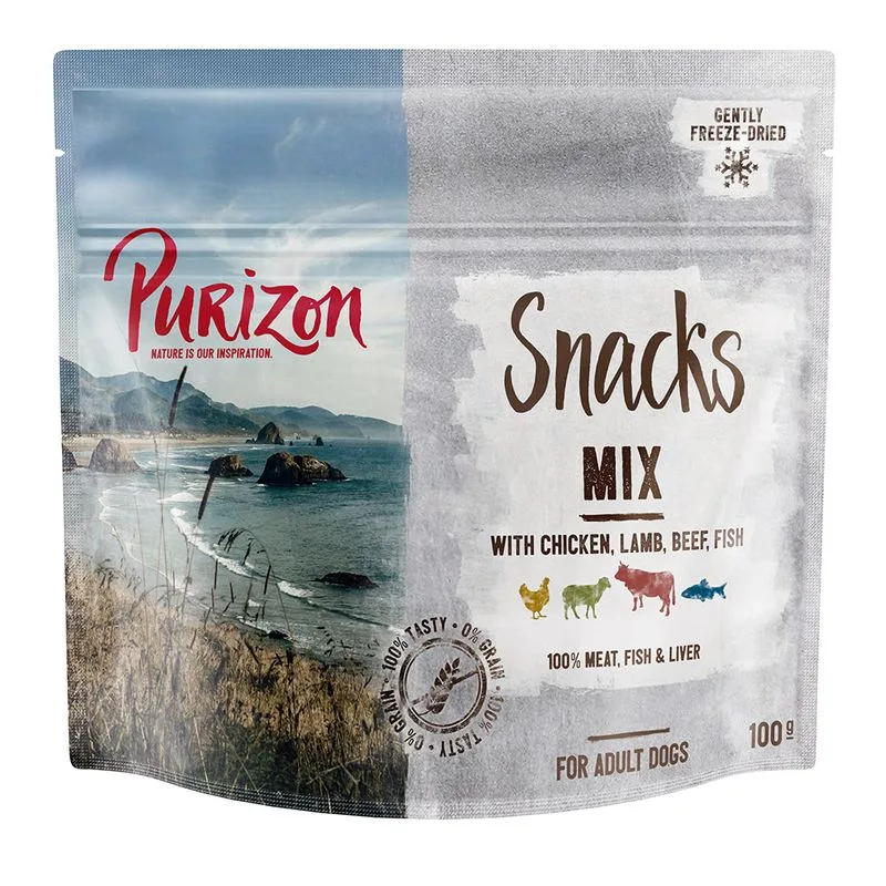 Purizon Snack per cani Mix - senza cereali (Set %: 3 x 100 g)