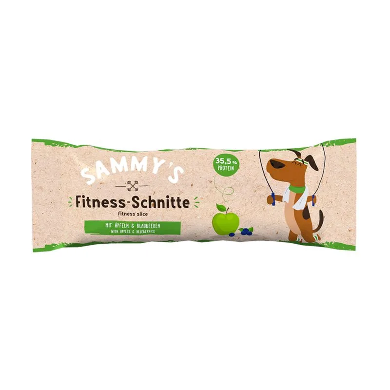 Sammy's Barretta Fitness con mele e mirtilli