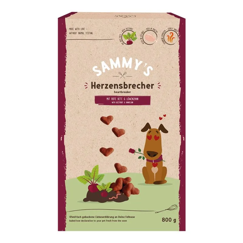 bosch Sammy's Rubacuori Biscottini per cani (Set %: 3 x 800 g)