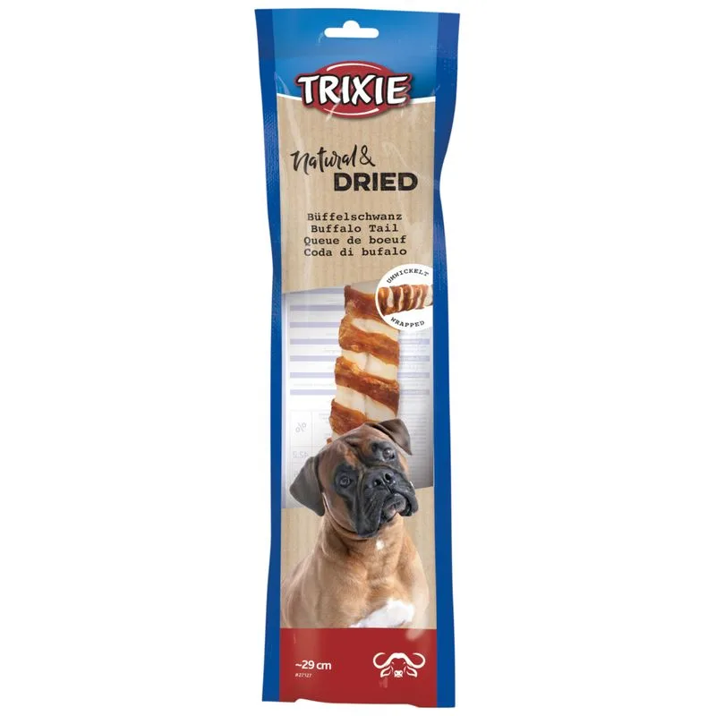 Trixie Natural & Dried Coda di bufalo essiccata (Set %: 6 pz)