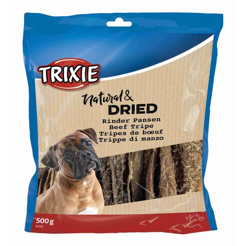 Trixie Natural & Dried Rumine bovino (Set %: 6 x 500 g)