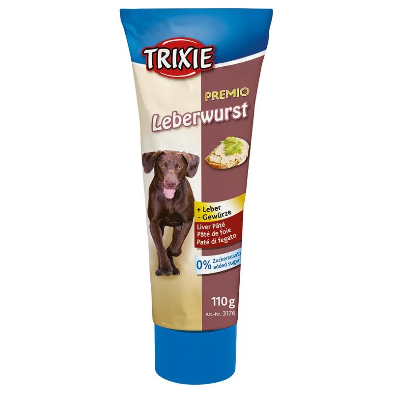 Trixie Premio Paté di fegato Snack per cane (Set %: 3 x 110 g)