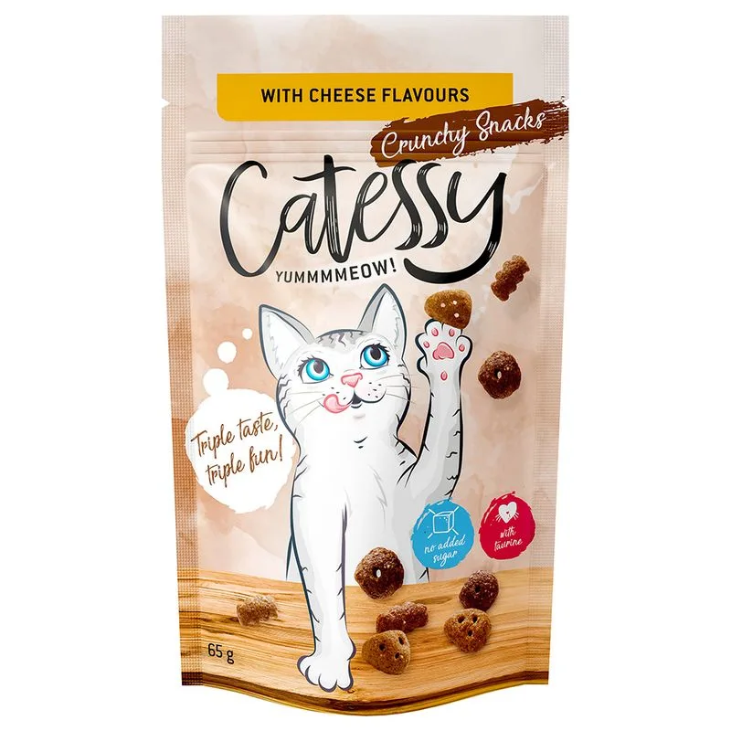 Catessy Snack croccanti per gatto 65 g (Formaggio)