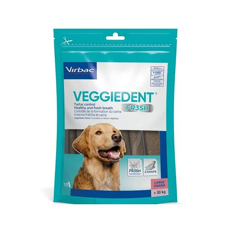 Veggiedent fresh per cani (30 x 35 g L per cani di taglia grande (>30 kg))