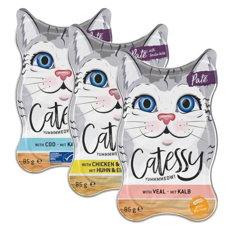 Set prova misto! Catessy Vaschette 54 x 85 g