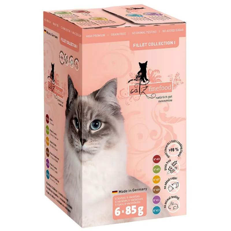 Set prova! catz finefood Fillets 6 x 85 g