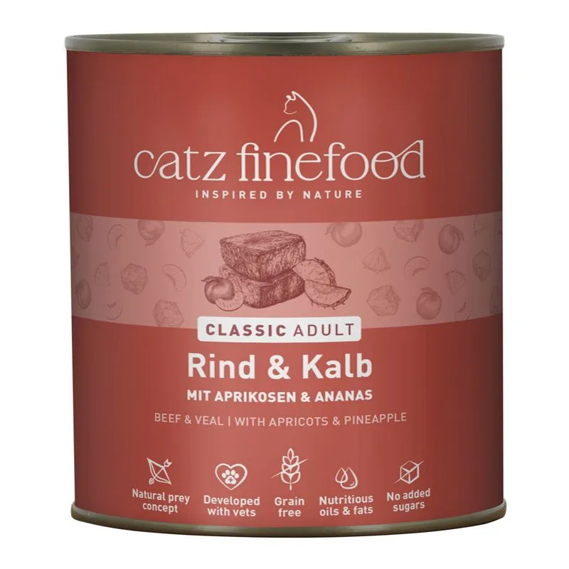 catz finefood 24 x 800 g (Manzo & Vitello)